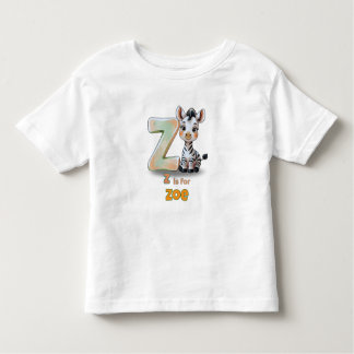 Z is for Zoe - Personalized Toddler T-Shirt