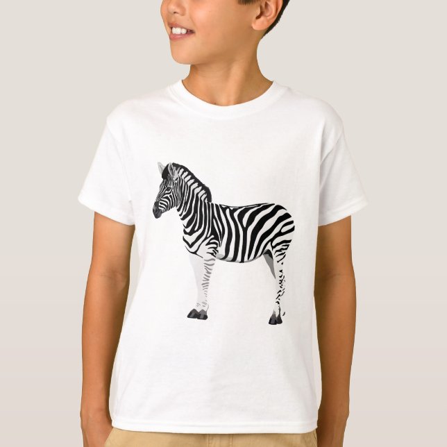 Z ist für Zebra T-Shirt (Vorderseite)