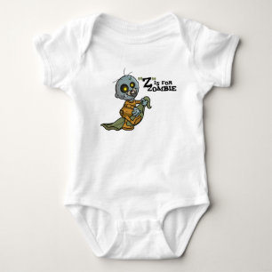 "Z" ist für Zombie mit Blanket (Boys) Strampler