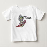 "Z" ist für Zombie mit Blanket (Girls) T - Shirt