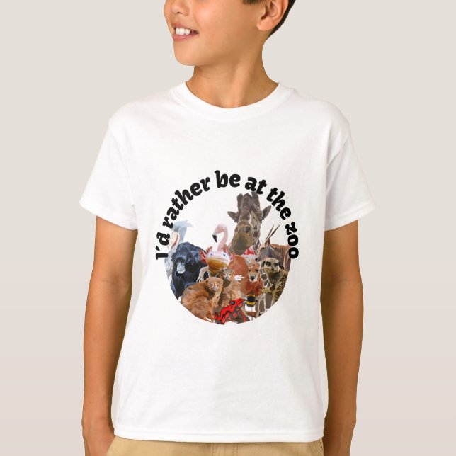 Z ist für Zookeeper T-Shirt (Vorderseite)