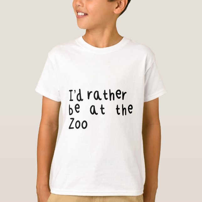 Z ist für Zookeeper T-Shirt (Vorderseite)