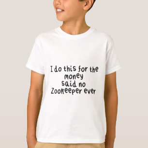 Z ist für Zookeeper T-Shirt