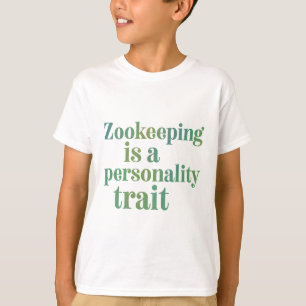 Z ist für Zookeeper T-Shirt