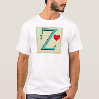 Z-MONOGRAMM-BUCHSTABE T-Shirt