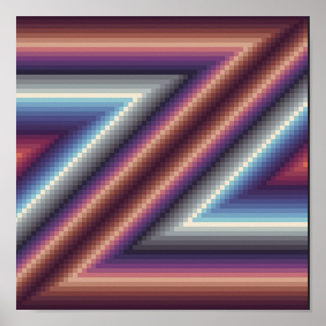 Z-Muster Poster (Vorne)