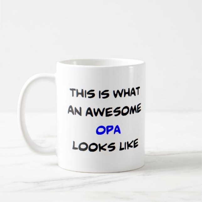 z opa, phantastisch kaffeetasse (Links)