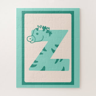 Z steht für Zebra🦓 – Spaßiges Tier-Alphabet Puzzle