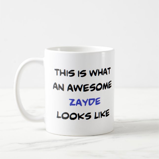 z zayde, phantastisch kaffeetasse (Links)