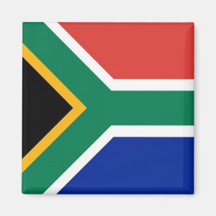 ZA001 SÜDAFRIKA, Flagge, Afrika, Kühlschrank Magnet
