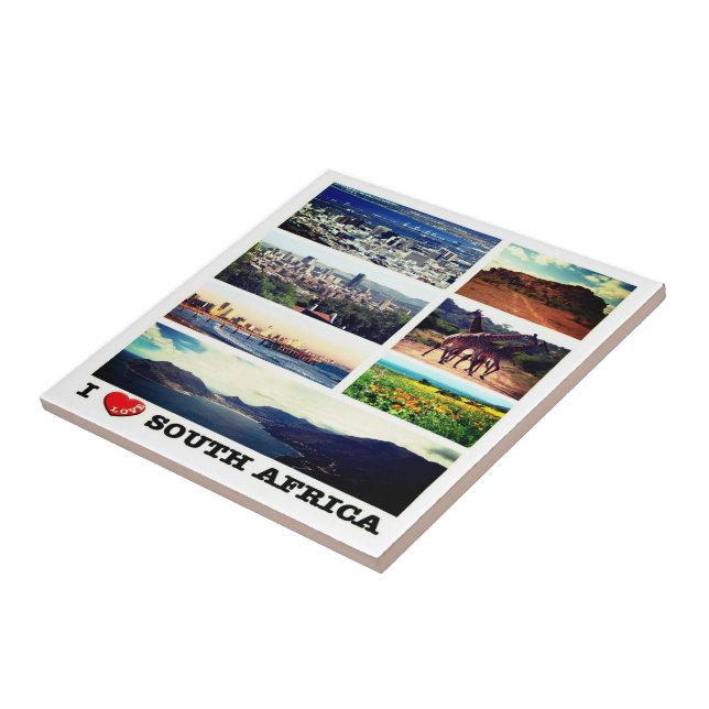 ZA014 SÜDAFRIKA I Liebe, Mosaik, Fliese (Seite)