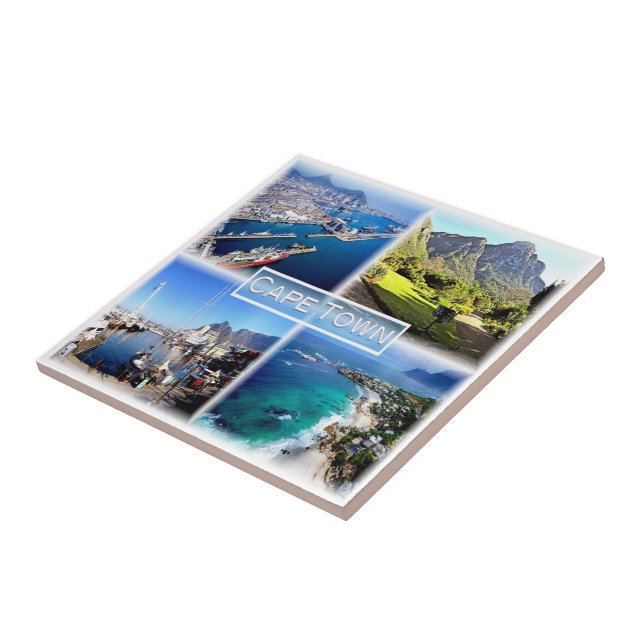 ZA025 CAPE TOWN, Mosaik, Clifton, Fliese (Seite)