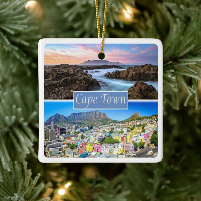 ZA033 CAPE TOWN, Südafrika, Keramikornament (Baum)