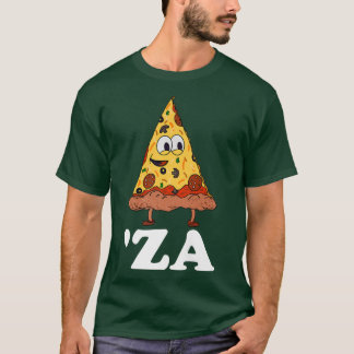 Za Pizza Slang 'Za - Funny Slice von Pizza Abbrevi T-Shirt