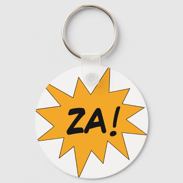 ZA! SCHLÜSSELANHÄNGER (Vorderseite)