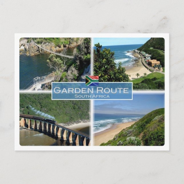ZA Südafrika - Gartenroute - Postkarte (Vorderseite)