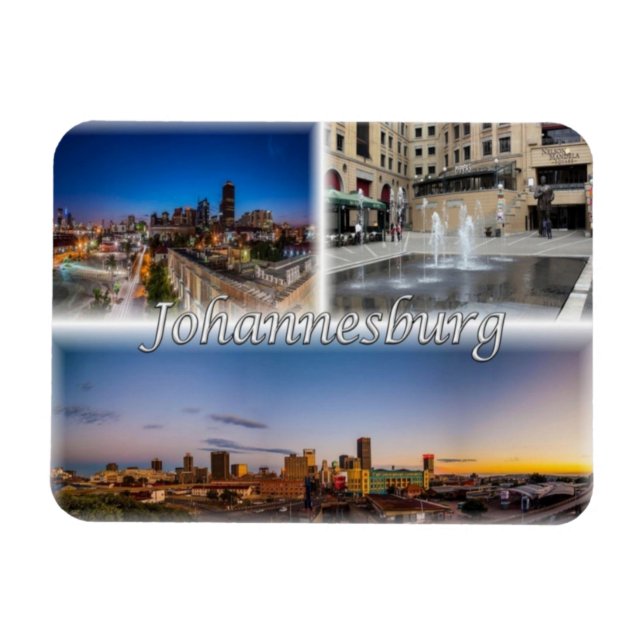 ZA Südafrika - Johannesburg Joburg - Magnet (Horizontal)