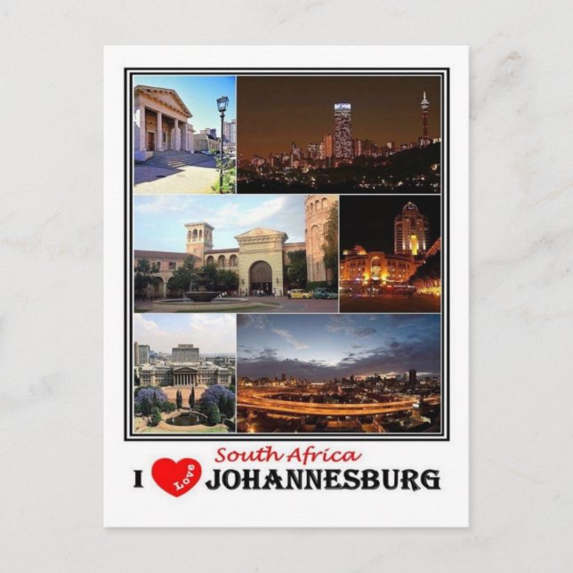 ZA Südafrika - Johannesburg Joburg - Postkarte (Vorderseite)