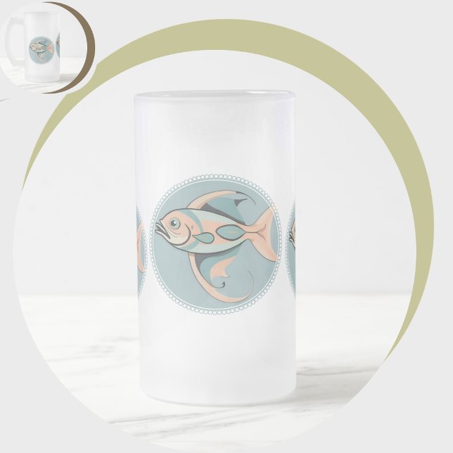 Zabaglionez Mattglas Bierglas (Zabaglionez Frosted Glass Beer Mug
)
