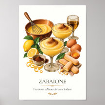 Zabaione – italienisches Dessert im Vintage-Stil