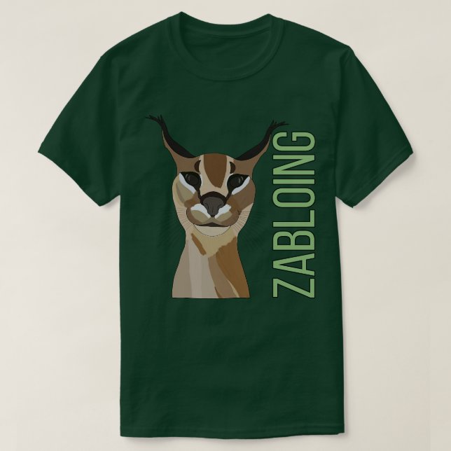 Zabloing Cat Meme 1 T-Shirt (Design vorne)