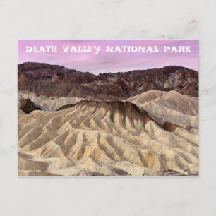 Zabriskie Point Death Valley National Park Postkarte