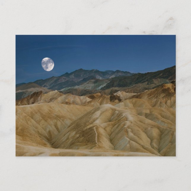 Zabriskie Point | Death Valley National Park Postkarte (Vorderseite)