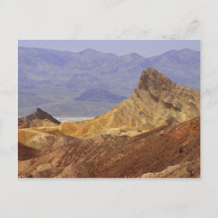 Zabriskie Point Death Valley Wüsten Postkarte