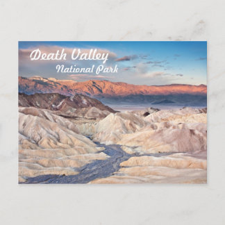 Zabriskie Point im Todestal Postkarte