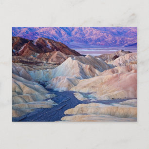 Zabriskie Point vor Morgengrauen Postkarte