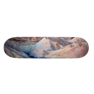 Zabriskie Punkt vor Dämmerung Skateboard