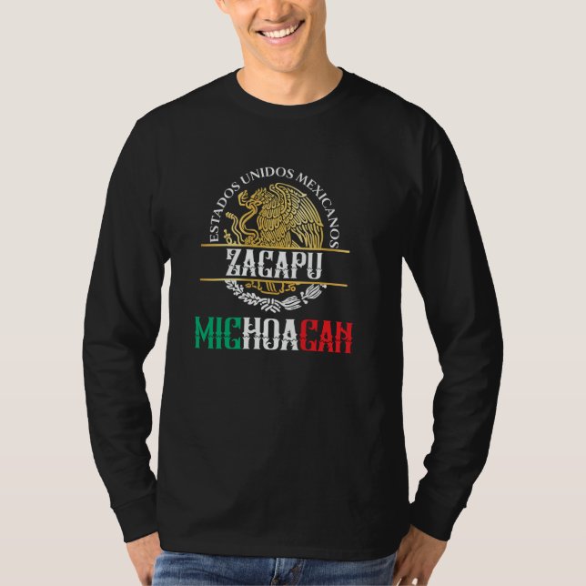 Zacapu Michoacán México T-Shirt (Vorderseite)