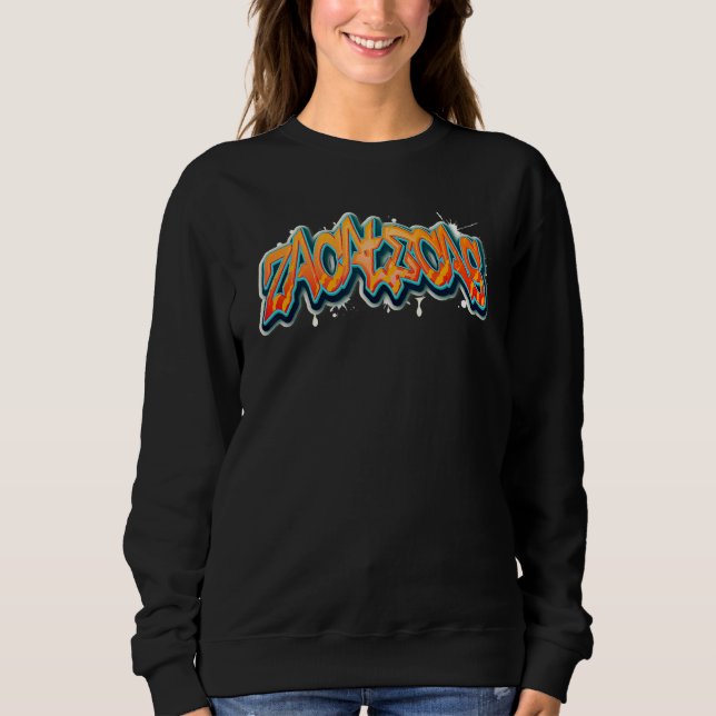 Zacatecas Mexico Graffiti Sweatshirt (Vorderseite)