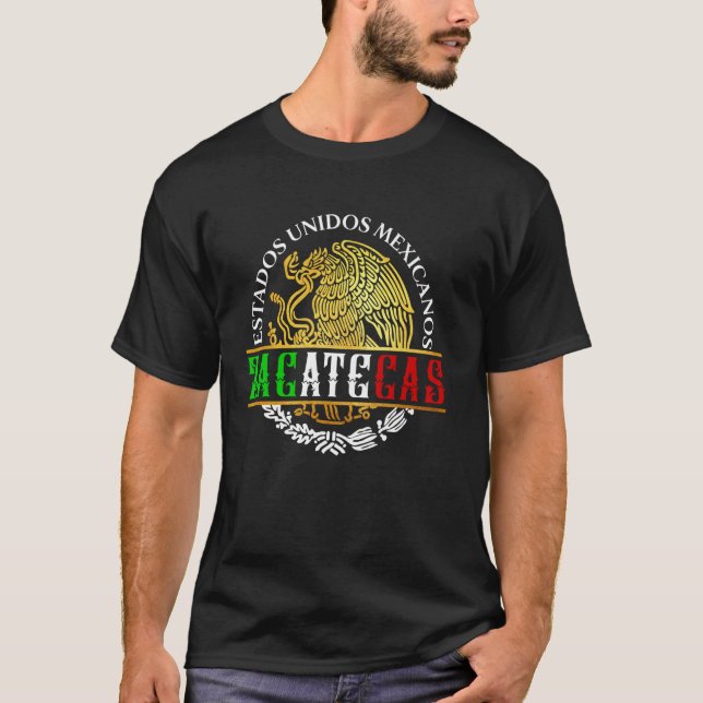 Zacatecas Mexico Souvenirs Mexican Pride Mexicans  T-Shirt (Vorderseite)