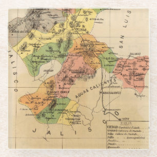 Zacatecas, Mexiko Glasuntersetzer