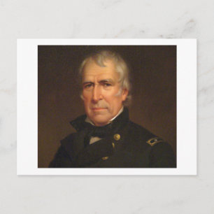 Zachary Taylor 12 Postkarte