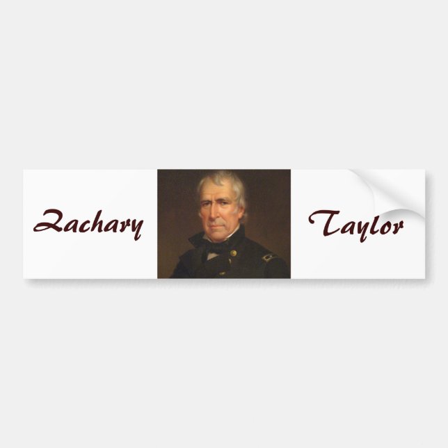 Zachary Taylor Autoaufkleber (Vorne)