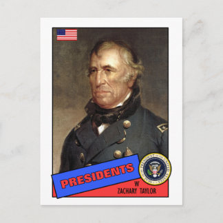 Zachary Taylor Baseball Card Postkarte