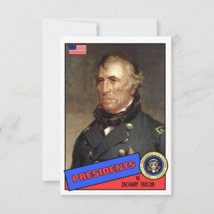 Zachary Taylor Baseballkarte