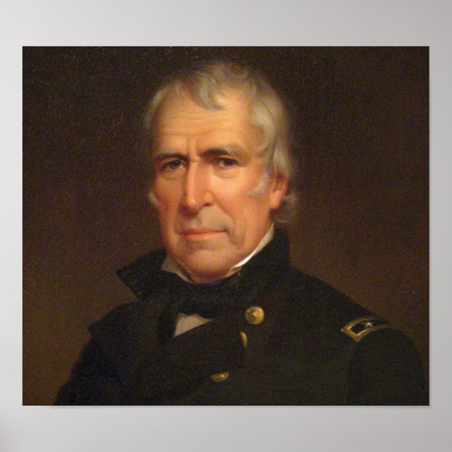 Zachary Taylor Poster (Vorne)