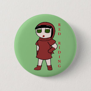 Zack Dragonblade - Red Riding Button