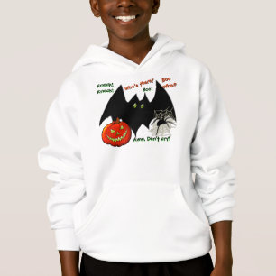 Zack! Zack! Fledermäuse, Spinnen und Kürbis, Oh me Hoodie