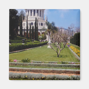 Zacken Sie die Weltmitte des Bahai Glaubens, Magnet