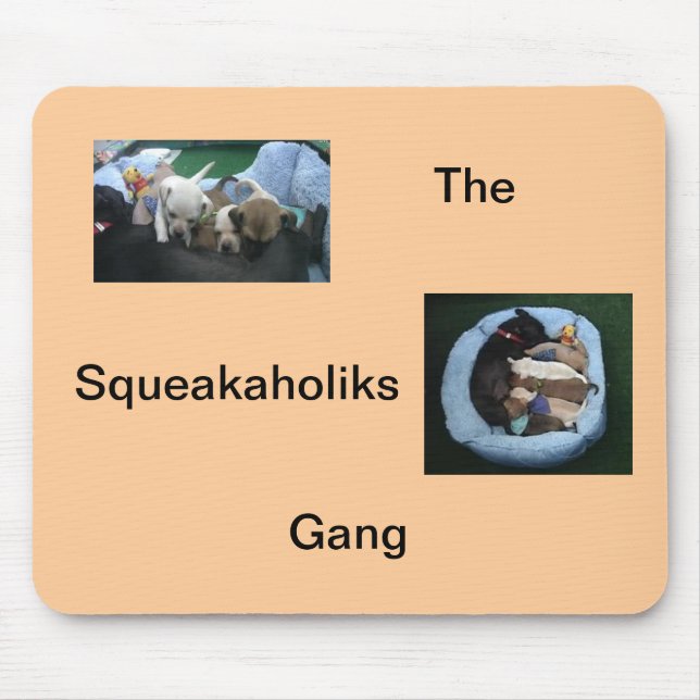 Zacken und Pipsqueaks Mousepad (Vorne)