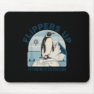 Zackenbarsche ich stehe mit den Pinguinen, den Fun Mousepad