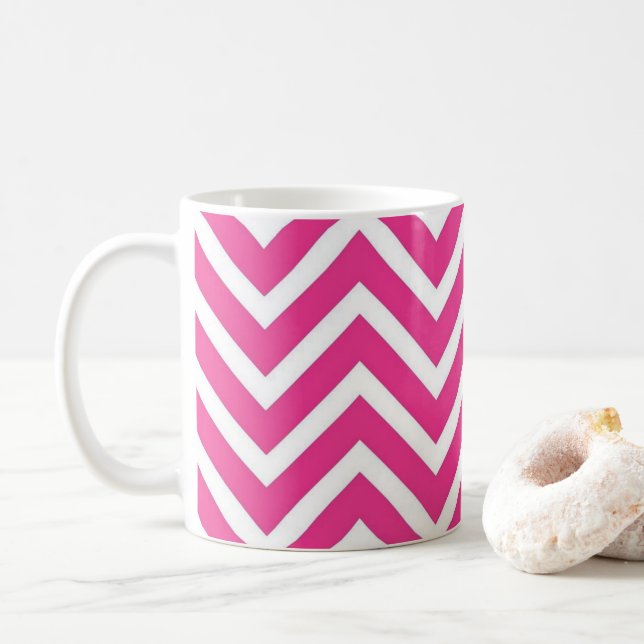 Zackenbild Kaffeetasse (Mit Donut)