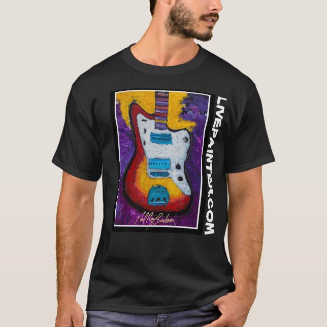 Zackengitarre T - SHIRT (Vorderseite)