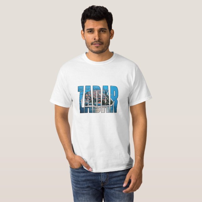 Zadar Kroatien T-Shirt (Vorne ganz)