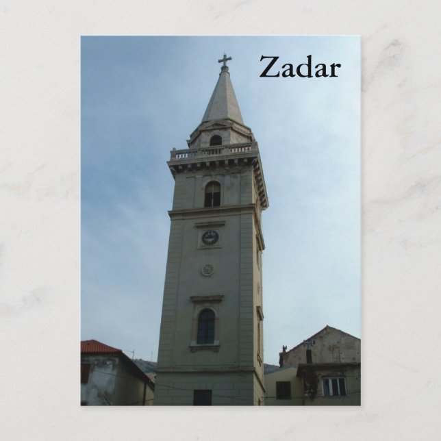 Zadar Postkarte (Vorderseite)