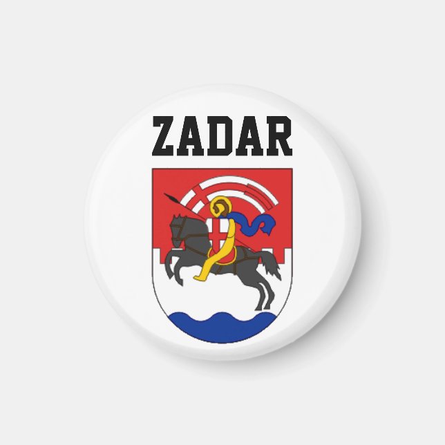 Zadar-Wappen (Kroatien) Magnet (Vorne)